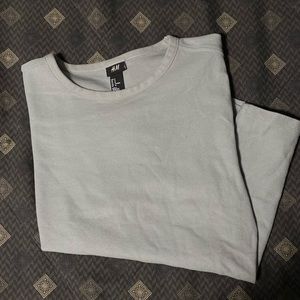 Baby Blue/Grey Canvas Tee